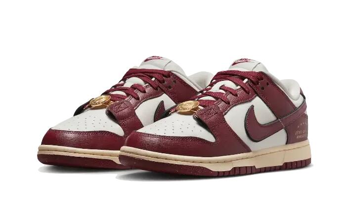 Schoenen - vrije tijd - dames - dunk low se - lage stadsneakers - sail/team red 2/3
