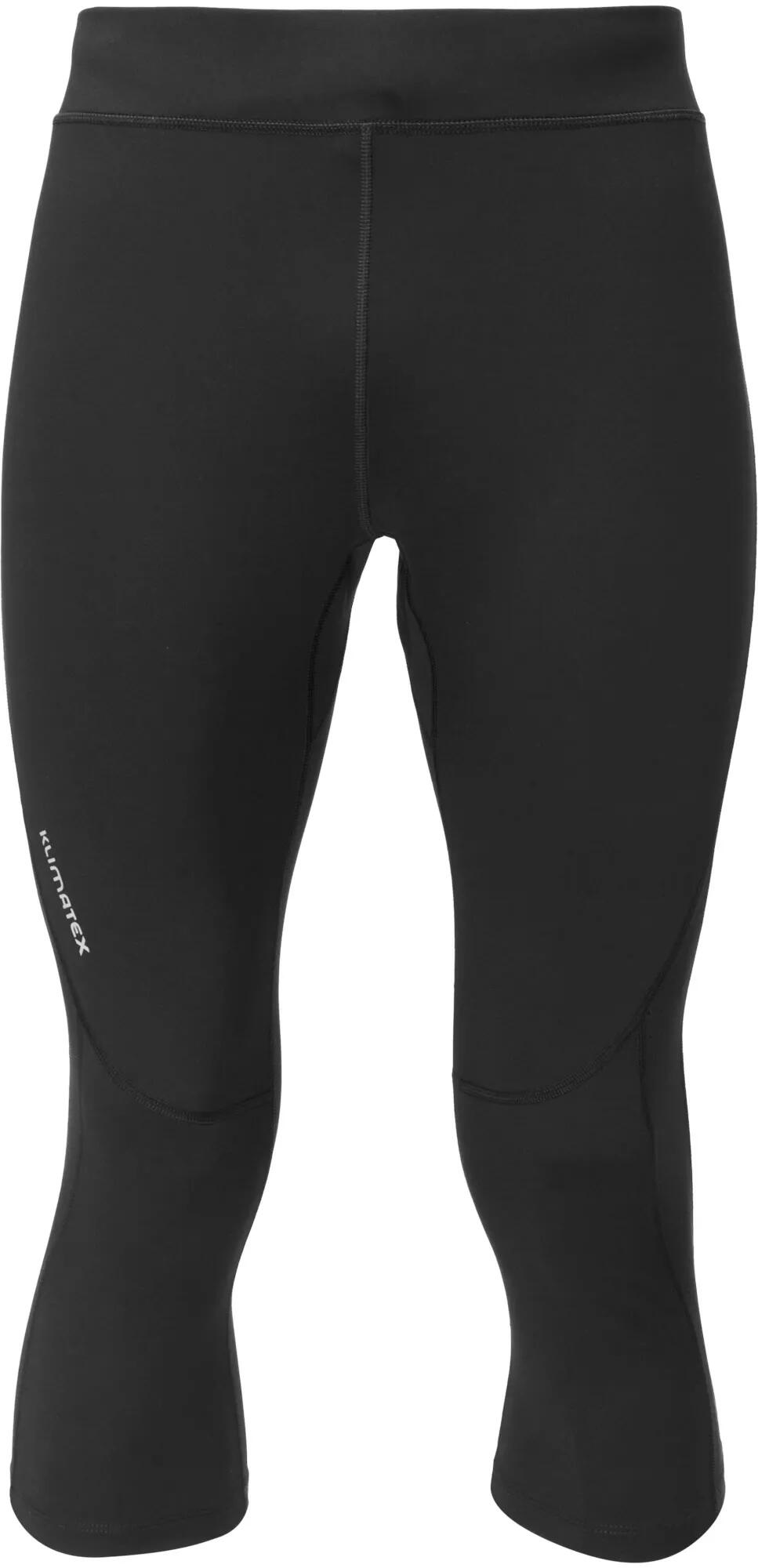 Legging 3/4 running Klimatex Dylan pour homme Noir XXL 1/1