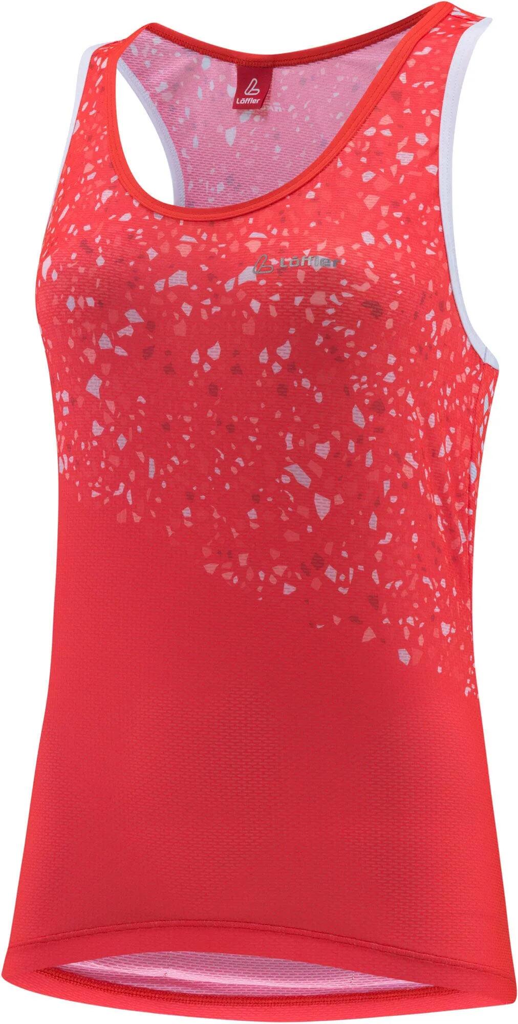 Löffler Bicicleta Mujer Racerback Top Vent Fire Op Naranja 1/1