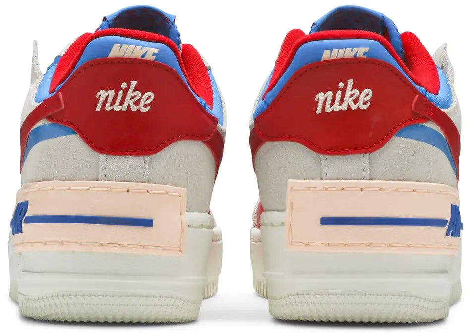 Chaussures  Air Force 1 Shadow Rouge Sail 4/5