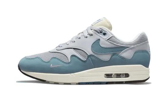 Air Max 1 Patta Noise Aqua (Special Box + Bracelet) - Taille : 49.5 EU