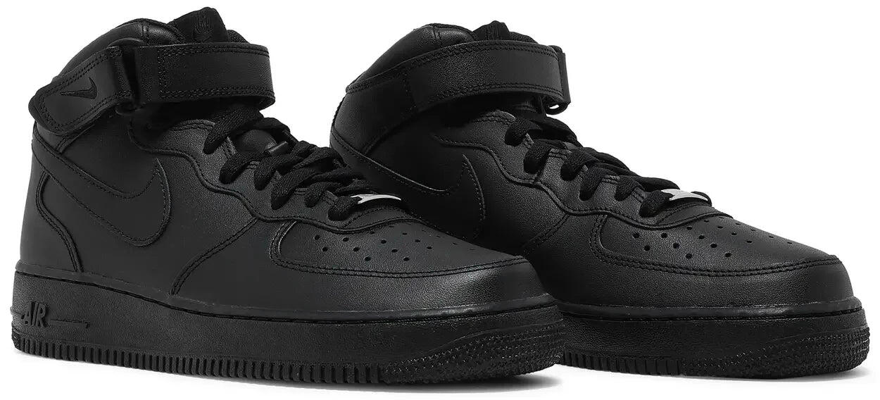 Nike Air Force 1 Mid '07 Triple Black 5/5