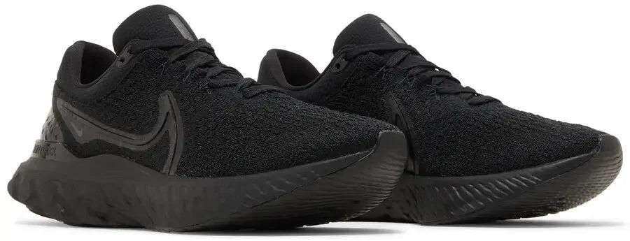 Nike React Infinity Run Flyknit 3 Triple Black 5/5
