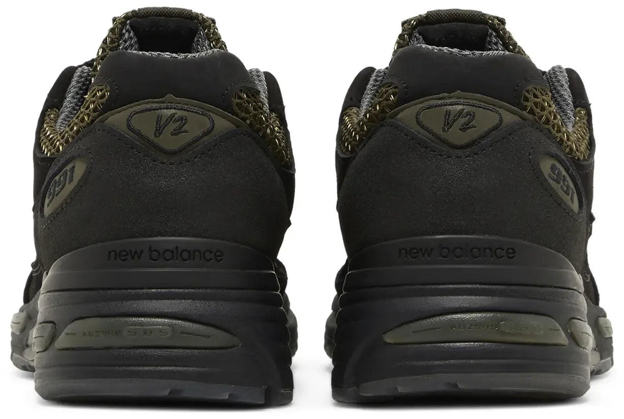 New Balance 991v2 MiUK Stone Island Black 4/5