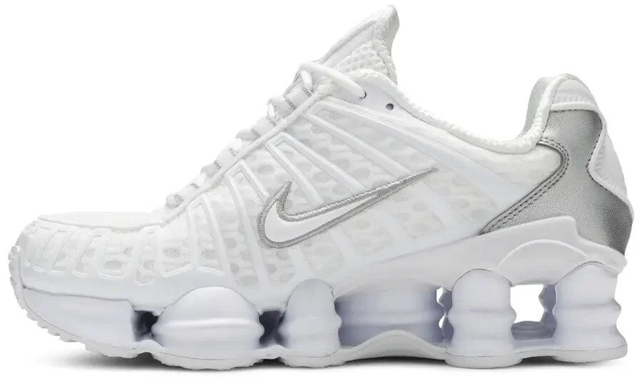 Shox TL White Metallic Silver Max Orange - Taille : 38.5 EU 2/5