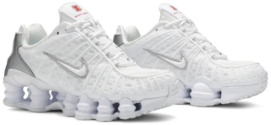 Shox TL White Metallic Silver Max Orange - Taille : 38.5 EU 5/5