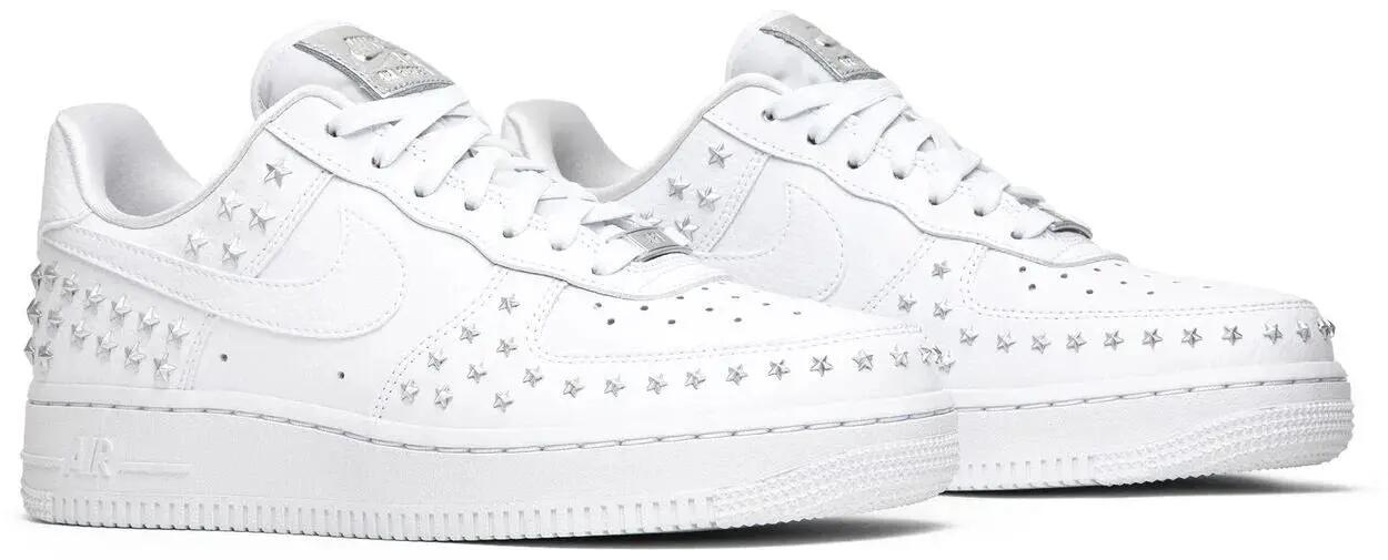 Chaussures femme Nike Air Force 1 '07 XX Studded blanc 5/5