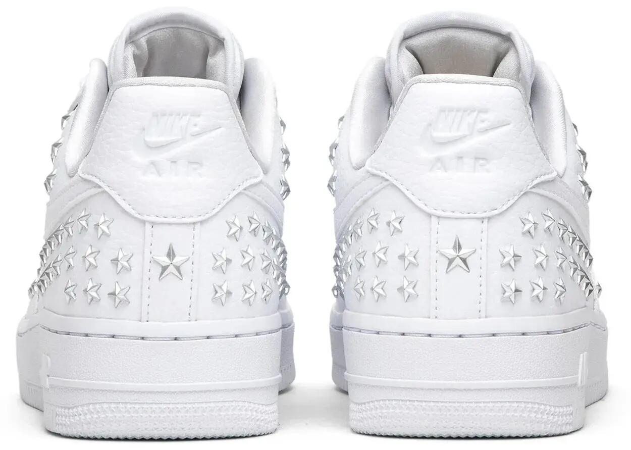 Chaussures femme Nike Air Force 1 '07 XX Studded blanc 4/5