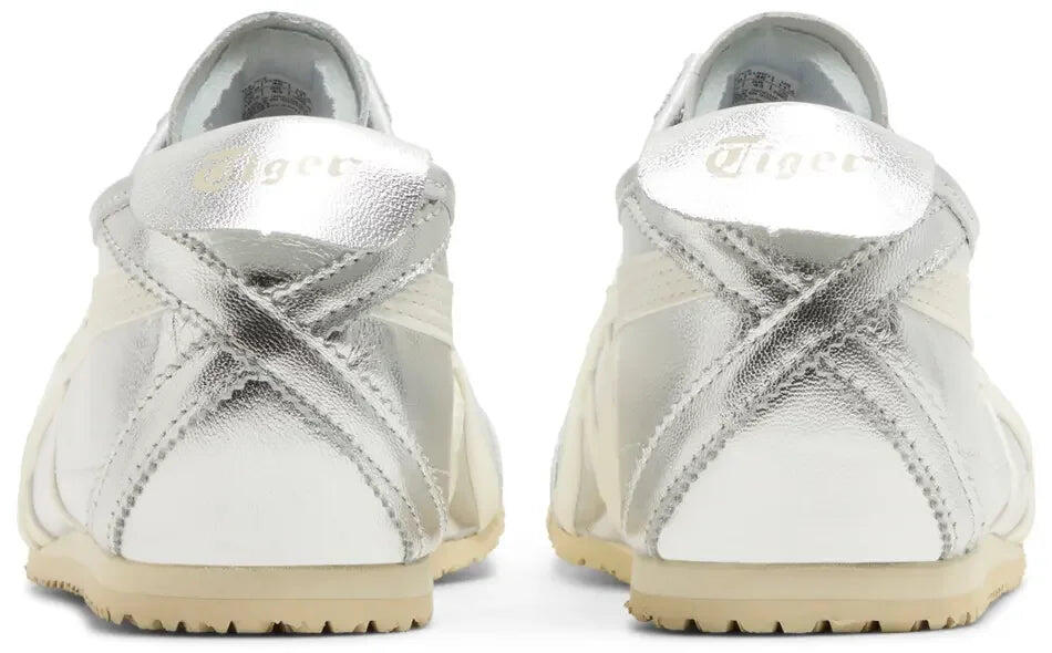 Aiscs Onitsuka Tiger Mexico 66 Silver Off White 4/5