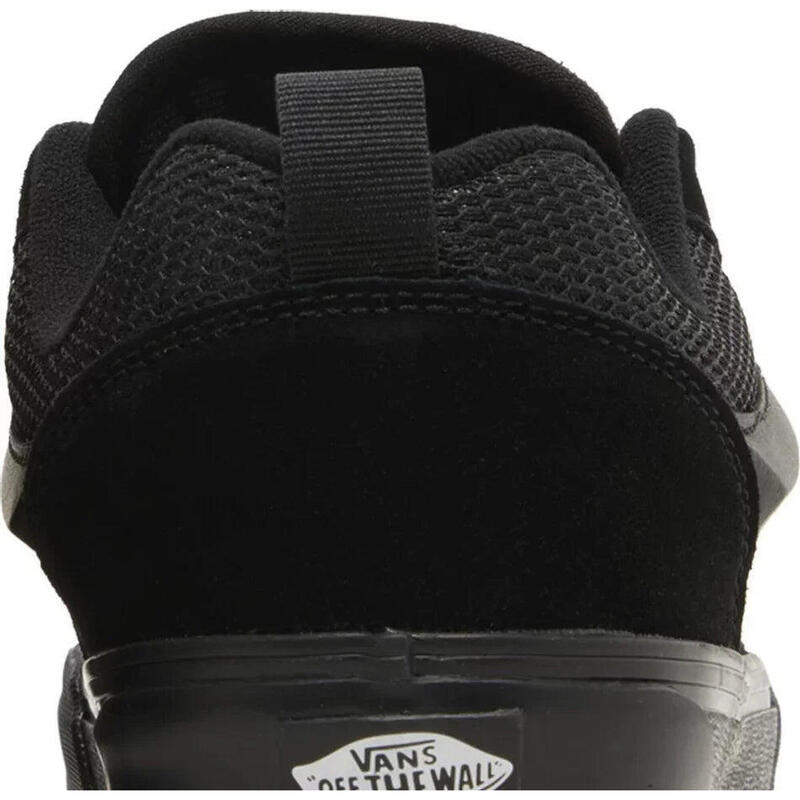 Pantofi Vans Knu Skool din piele întoarsă neagră
