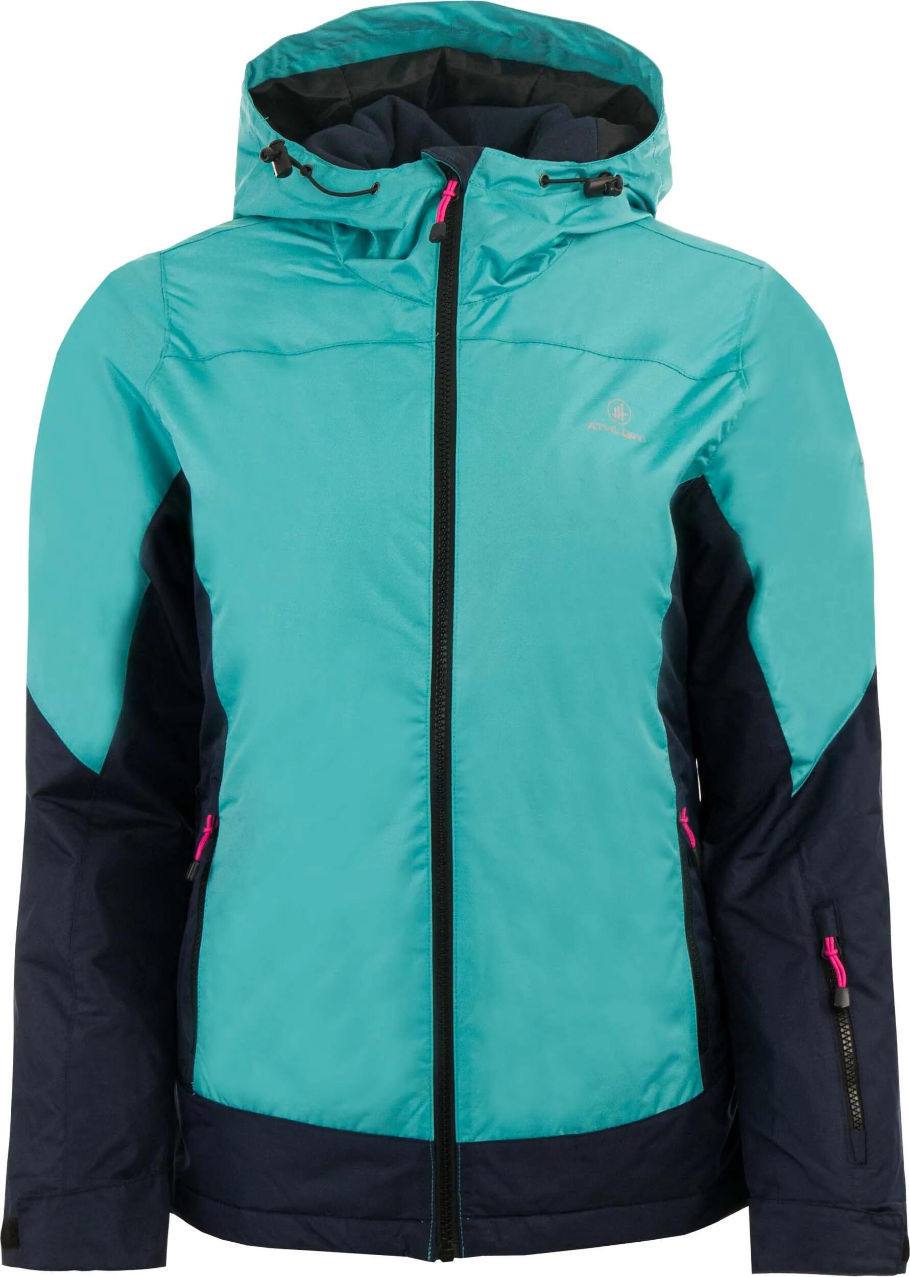Chaqueta de esquí mujer Athl. dpt Bethany turquesa 1/1