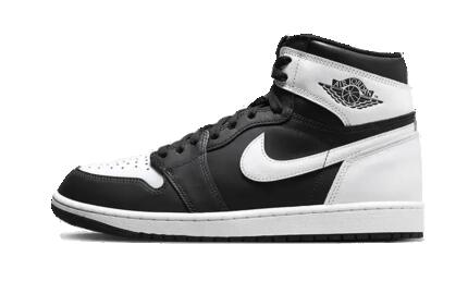 Męskie buty halowe premium materiały 1 RETRO HIGH OG BLACK WHITE