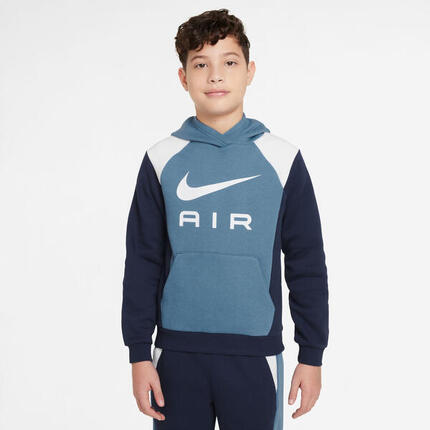 Sudadera Niño Nike Air Po Azul