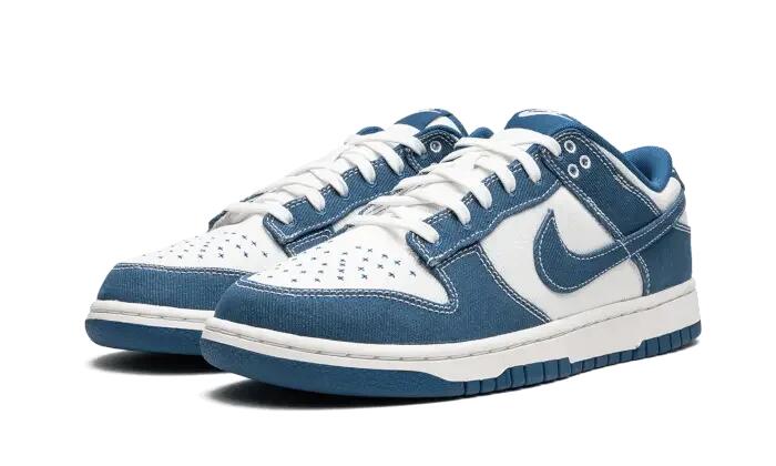 Dunk Low Industrial Blue Sashiko 2/4