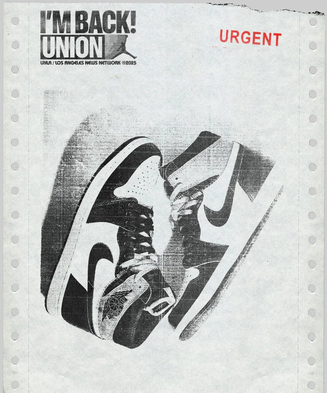 Ténis Air Jordan 1 Retro High OG SP Union LA Chicago Shadow 6/6