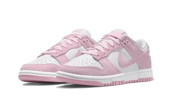 Scarpe Dunk Low Pink Corduroy 2/4