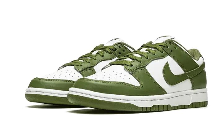 Scarpe - lifestyle - unisex - basse, dunk low - oliva/bianco 2/4