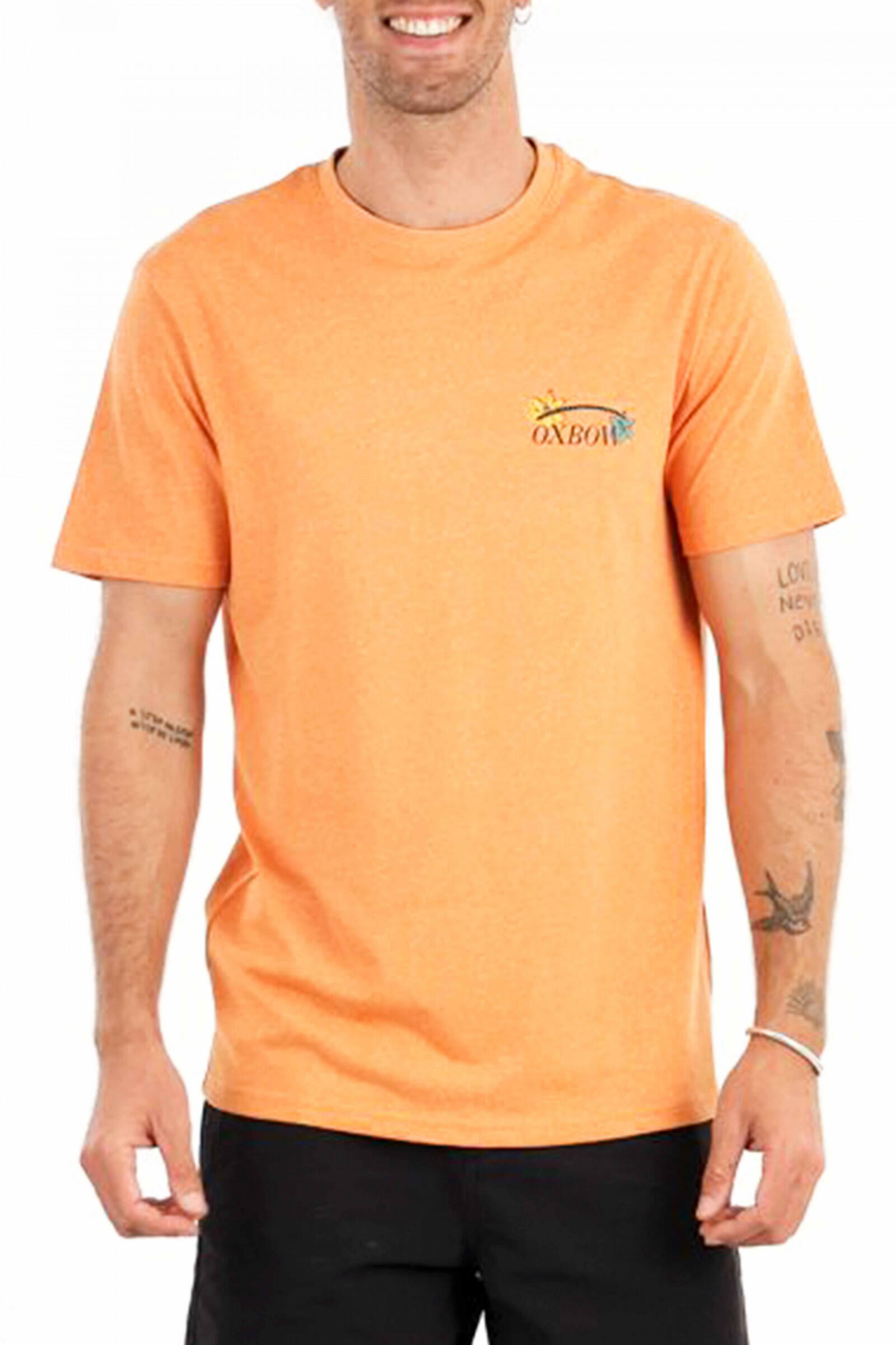 Oxbow Camiseta De Manga Corta Tezako Ocre 4/4