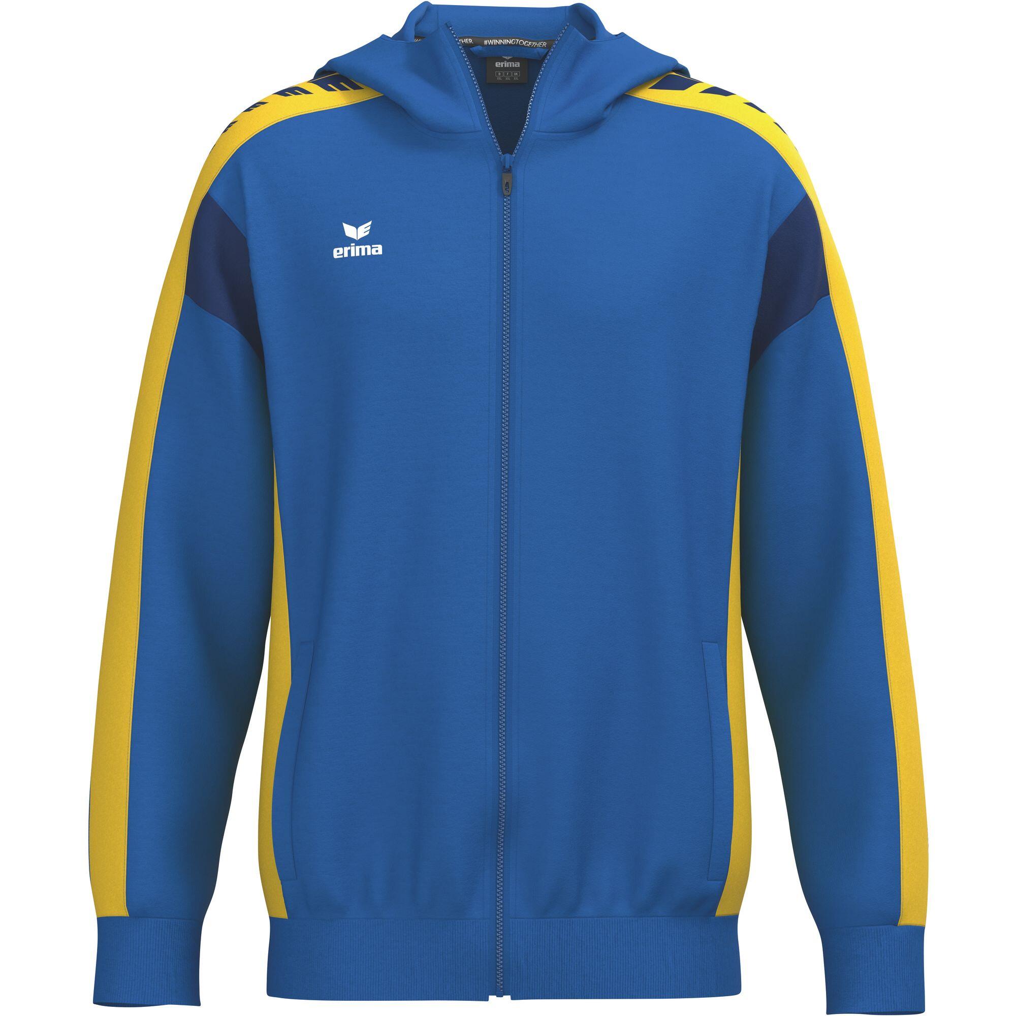 multicolore / bleu marine. / jaune
