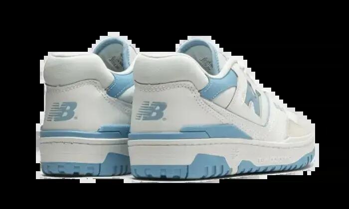 Scarpe - basket - unisex - low-top in pelle - new balance 550 - white/blue haze 3/6