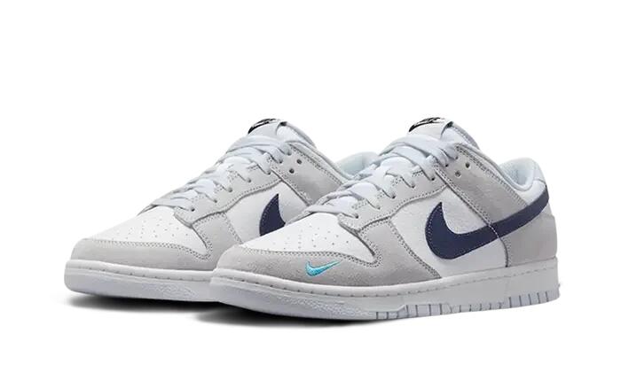 Nike Dunk Low Mini Swoosh Midnight Navy 2/3