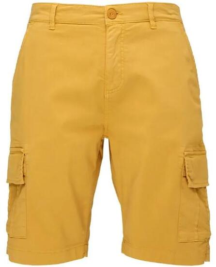 Short - Sport - Homme - Court, 100% coton - Vanas - Jaune.