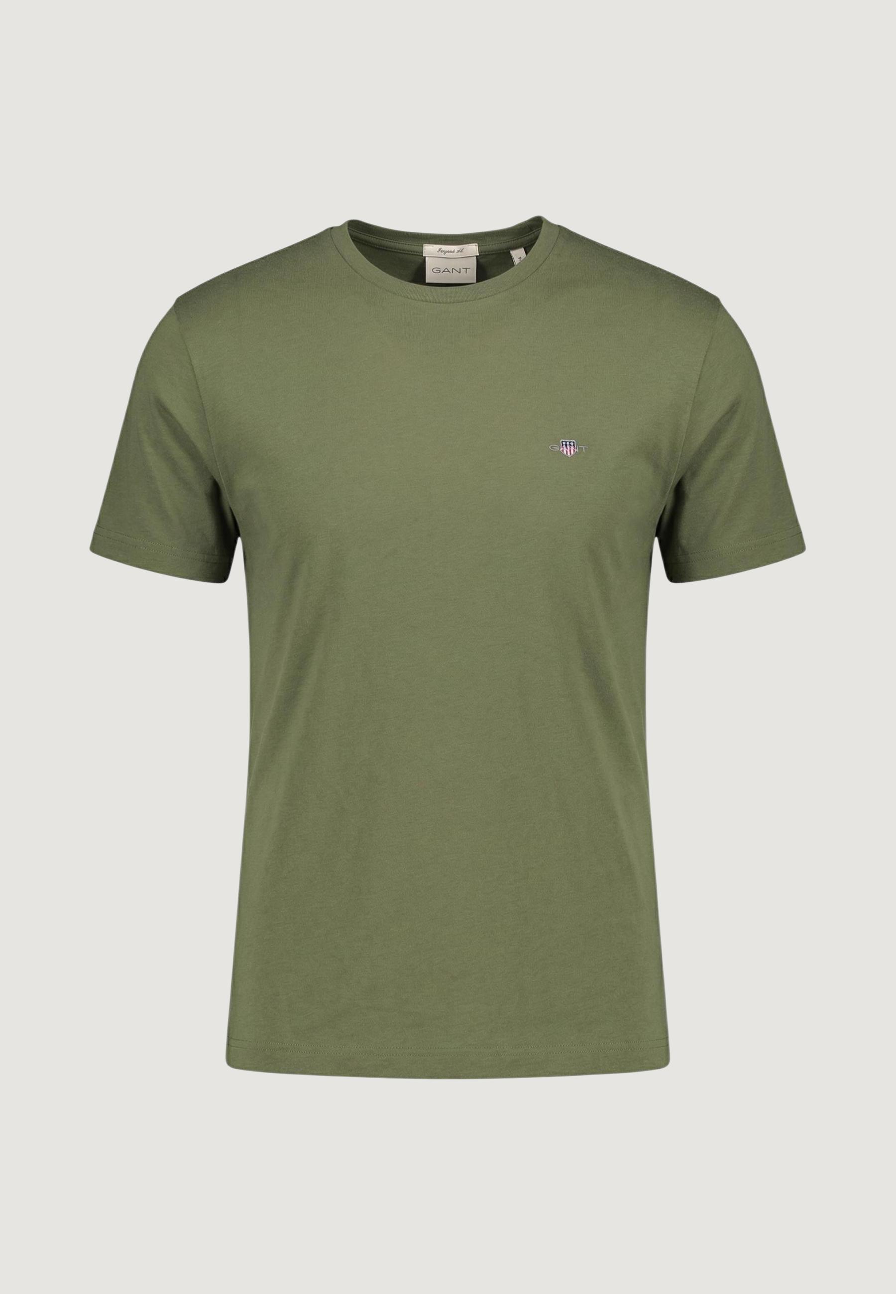 T-shirt maniche corte Uomo REG SHIELD SS T-SHIRT Verde 5/5