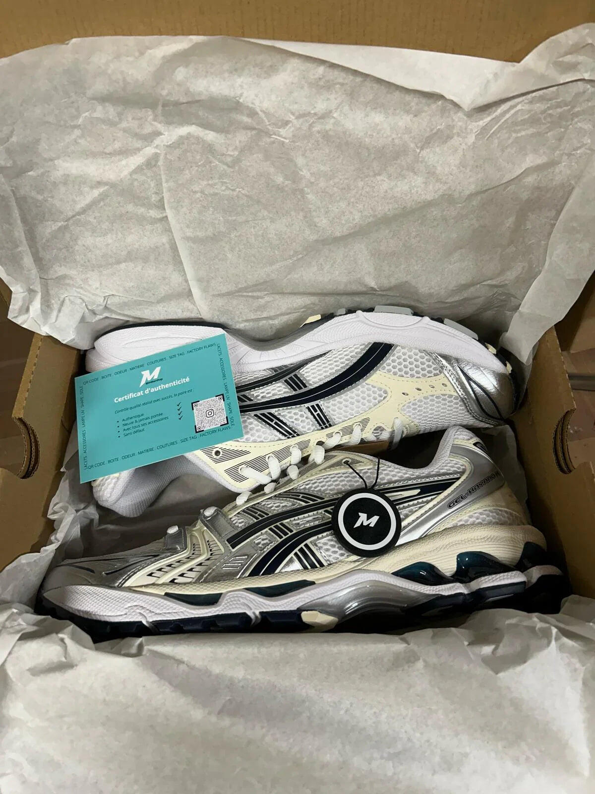 ASICS Gel-Kayano 14 White Midnight (W) 2/3