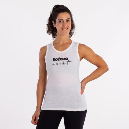 Softee Momentum T-shirt sans manches pour femme Blanco