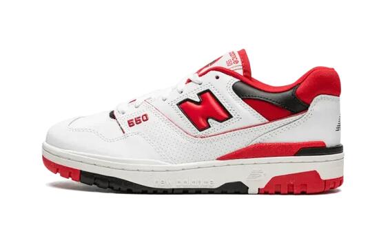 Scarpe 550 White Red