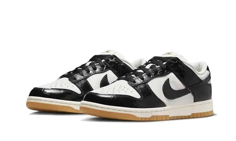 Nike Dunk Low LX Black Croc (W) 2/4