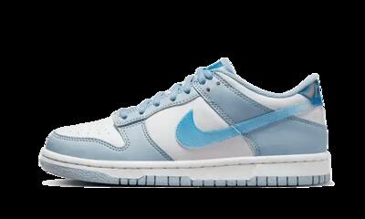Schoenen - lifestyle - unisex - dunk low hologram - hologram, laag - wit/blauw