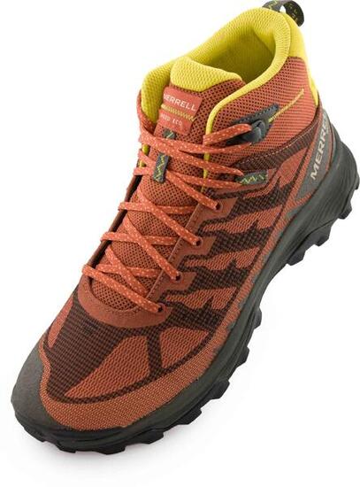 Zapatillas Hombre Merrell Men Speed eco Mid Waterproof Clay Naranja