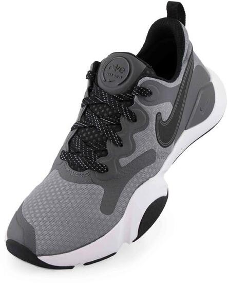 Hommes Chaussures de Course Nike Hommes Speedrep Gris Foncé/noir/blanc Gris