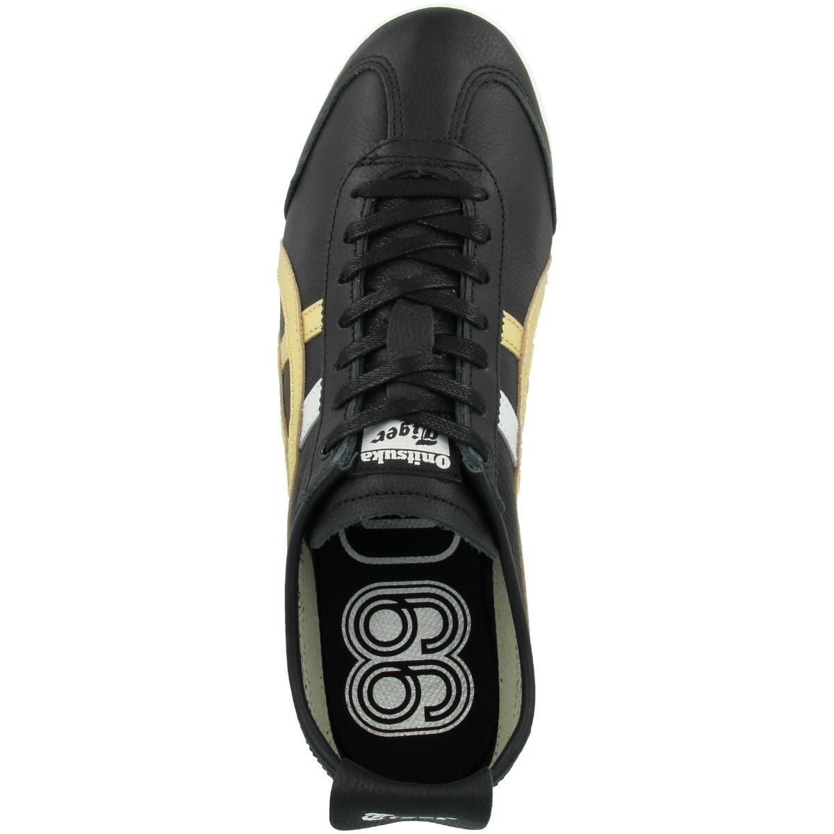 Onitsuka Tiger Mexico 66 Black Gold Silver 2/5