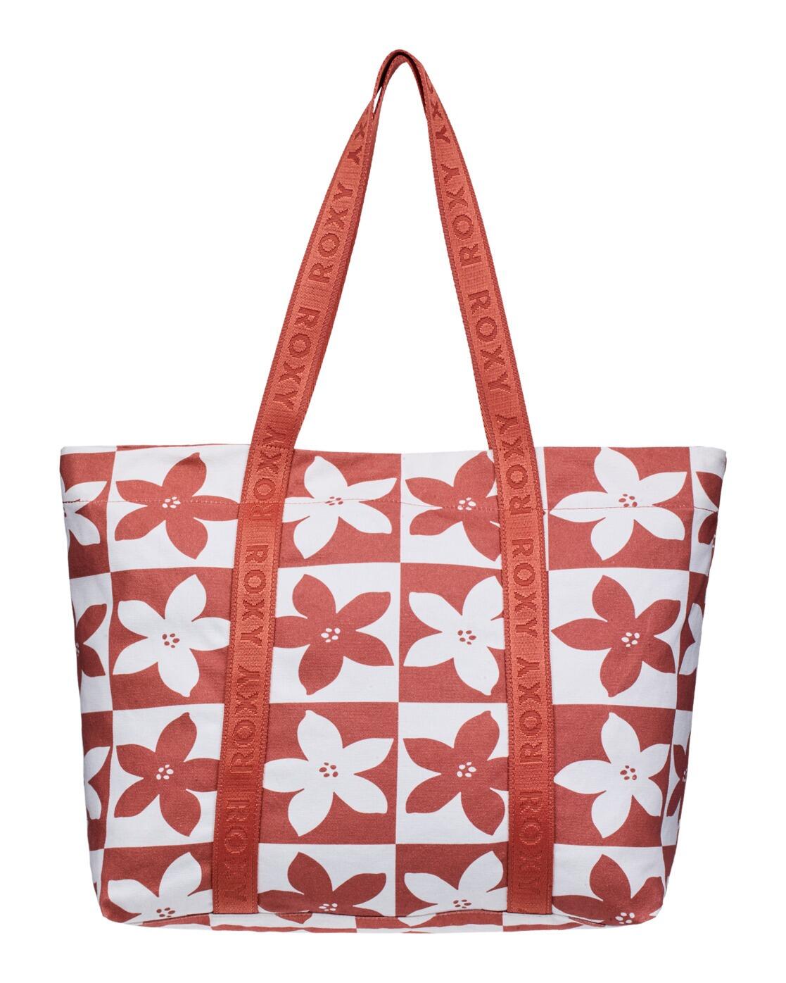 Bolsa de playa con asas GOLD DUST GIRL Naranja Mujer 3/4