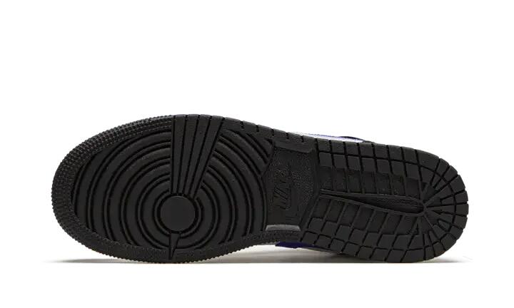 Air Jordan 1 Mid Black Racer Blue White 4/4