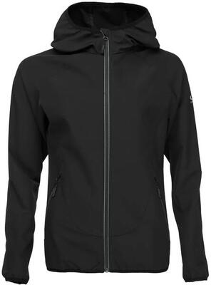 Softshell damesjack loap ursa blk zwart