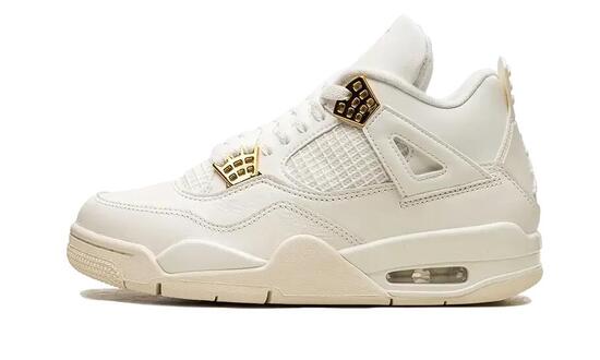 Jordan 4 Retro Metallic Gold (Womens)