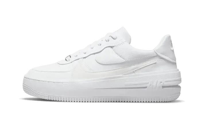 Nike Air Force 1 Low Platform Triple White 1/5