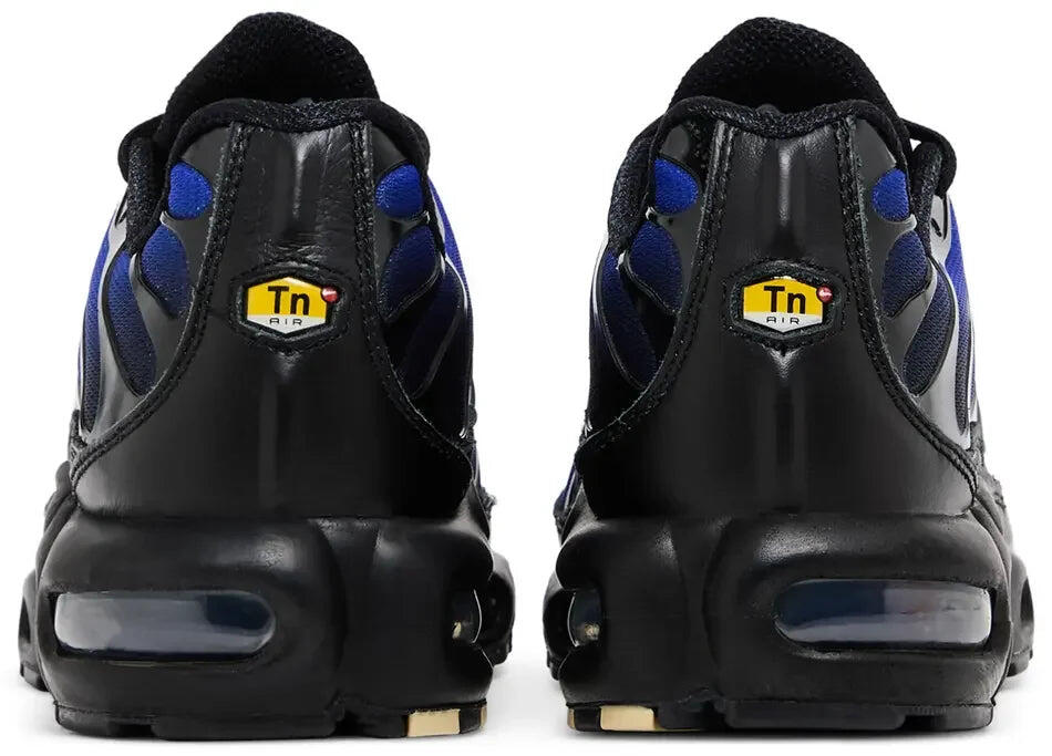 Nike Air Max Plus Premium Black Racer Blue 4/5