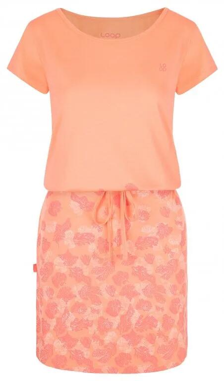 Vestido mujer Loap Asmen 50% algodón 50% modal hasta la rodilla 1/1