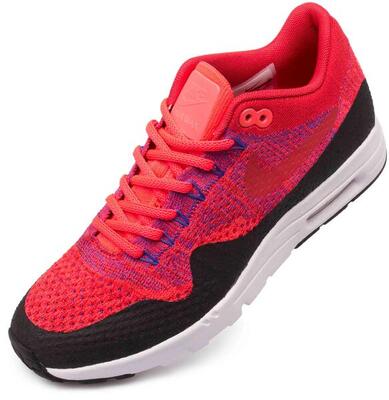 Casual damesschoenen nike air max 1 ultra flyknit w rood