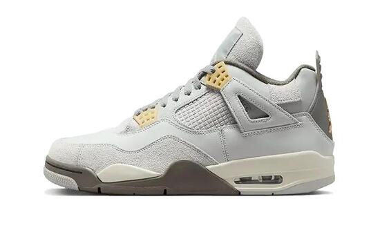 Schoenen - streetwear - unisex - air jordan 4 se craft - photon dust