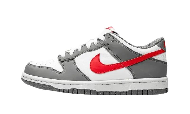 Nike Dunk Low Next Nature Smoke Grey Light Crimson (GS) 1/5