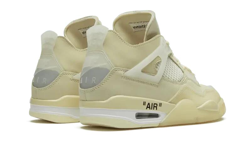 Jordan 4 Retro Off-White Sail (Damen) 3/4