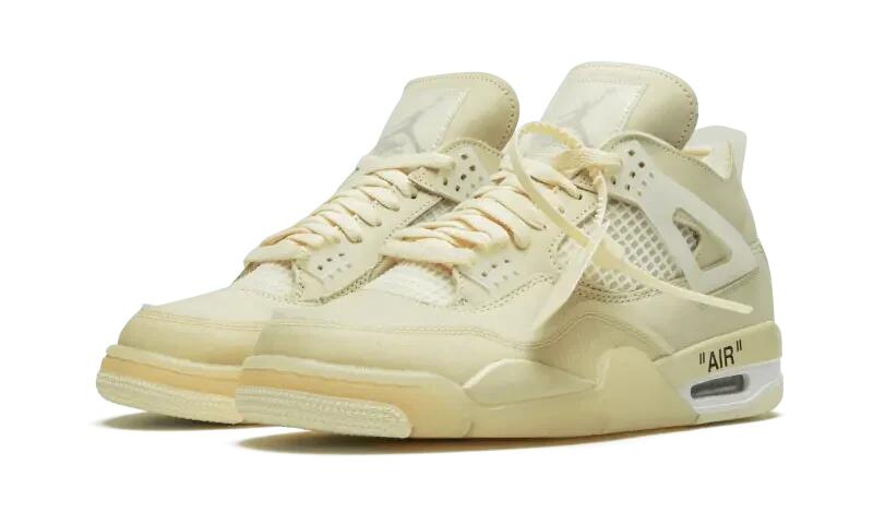 Jordan 4 Retro Off-White Sail (Damen) 2/4