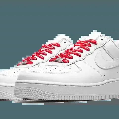 Nike Air Force 1 Low Supreme White - Decathlon
