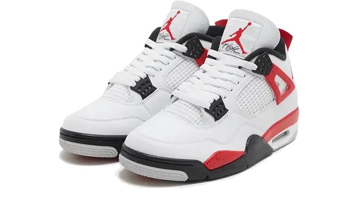 Jordan 4 Retro Red Cement (GS) 2/3