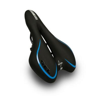 Fietszadels voor toerfietsen van het merk voltano - unisex - kleur zwart -